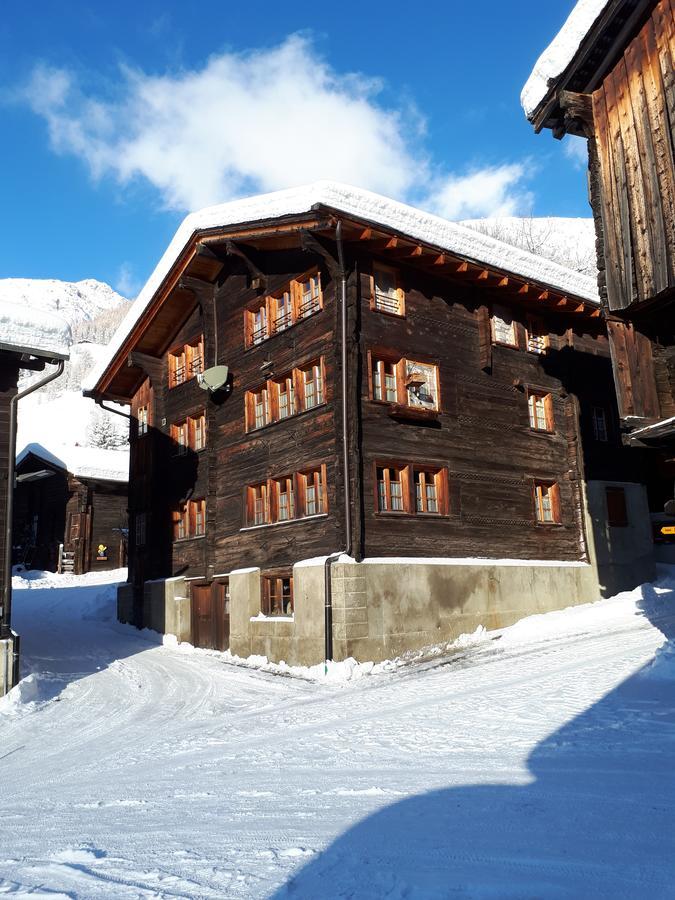 Апартаменты Alpensonne Reckingen Экстерьер фото
